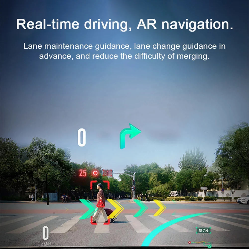 OWSizeOO Multi-language Dual Lens Car Video Recorder Auto Dash Cam Car Recorder Night Viewing 10.26in DVR 170 Degree Wide Angle Car Global Positioning Sizeystem Navigation