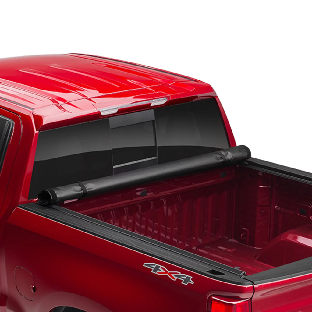 Tonno Pro Lo Roll, Sizeoft Roll-up Truck Bed Tonneau Cover | LR-2020 | Fits 2009 - 2018, 2019 - 2020 Classic Dodge Ram 1500/2500/3500 5' 7" Bed (67.4")