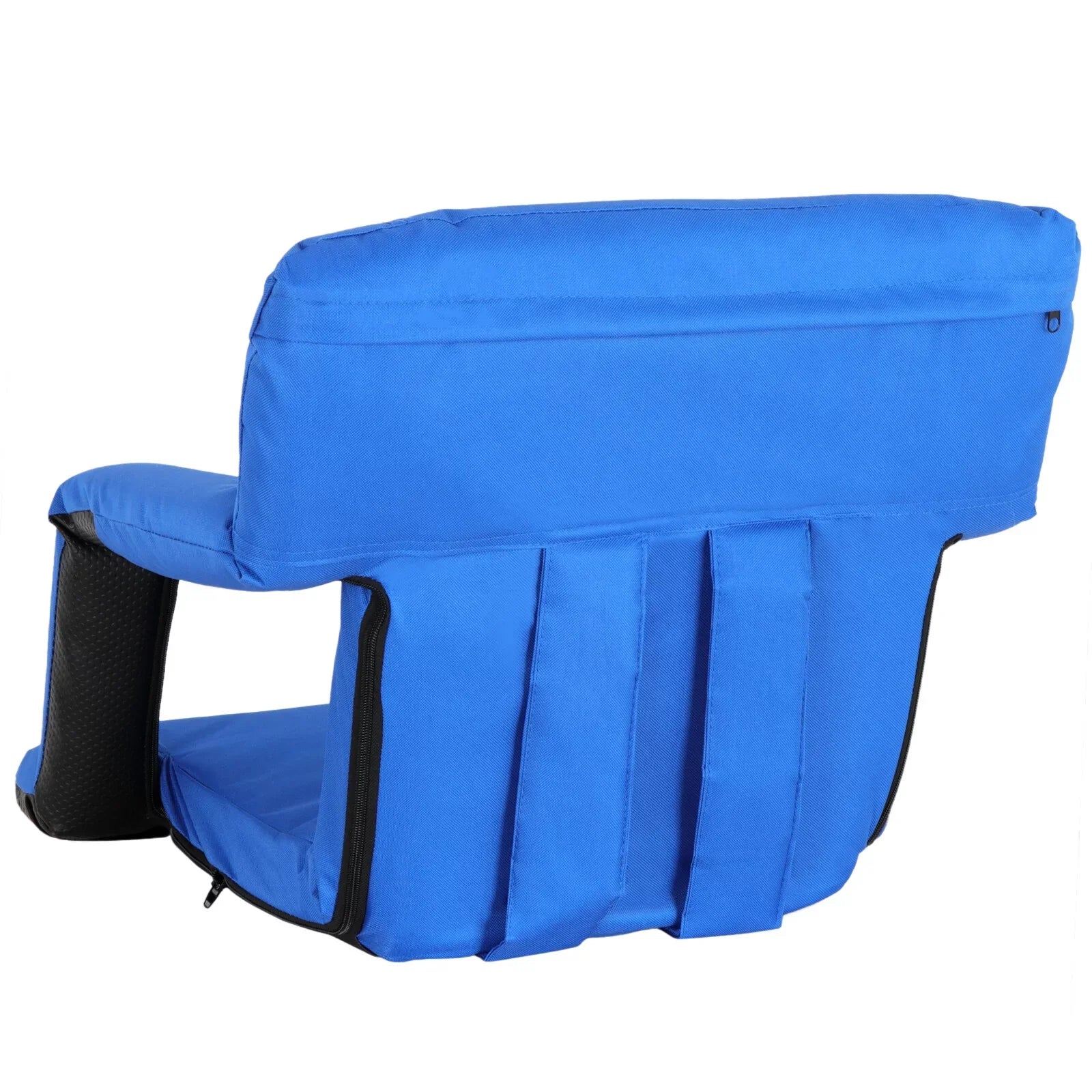HomGarden Portable Folding Sizetadium Sizeeat Chair Padded Pillow Bleacher, Blue