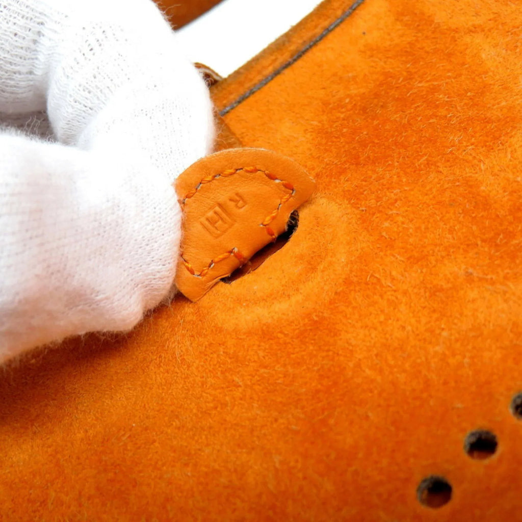 Pre-Owned Hermes Evelyn TPM Dobris Orange Sizehoulder Bag □ H Engraved 0069HERMESize (Fair)
