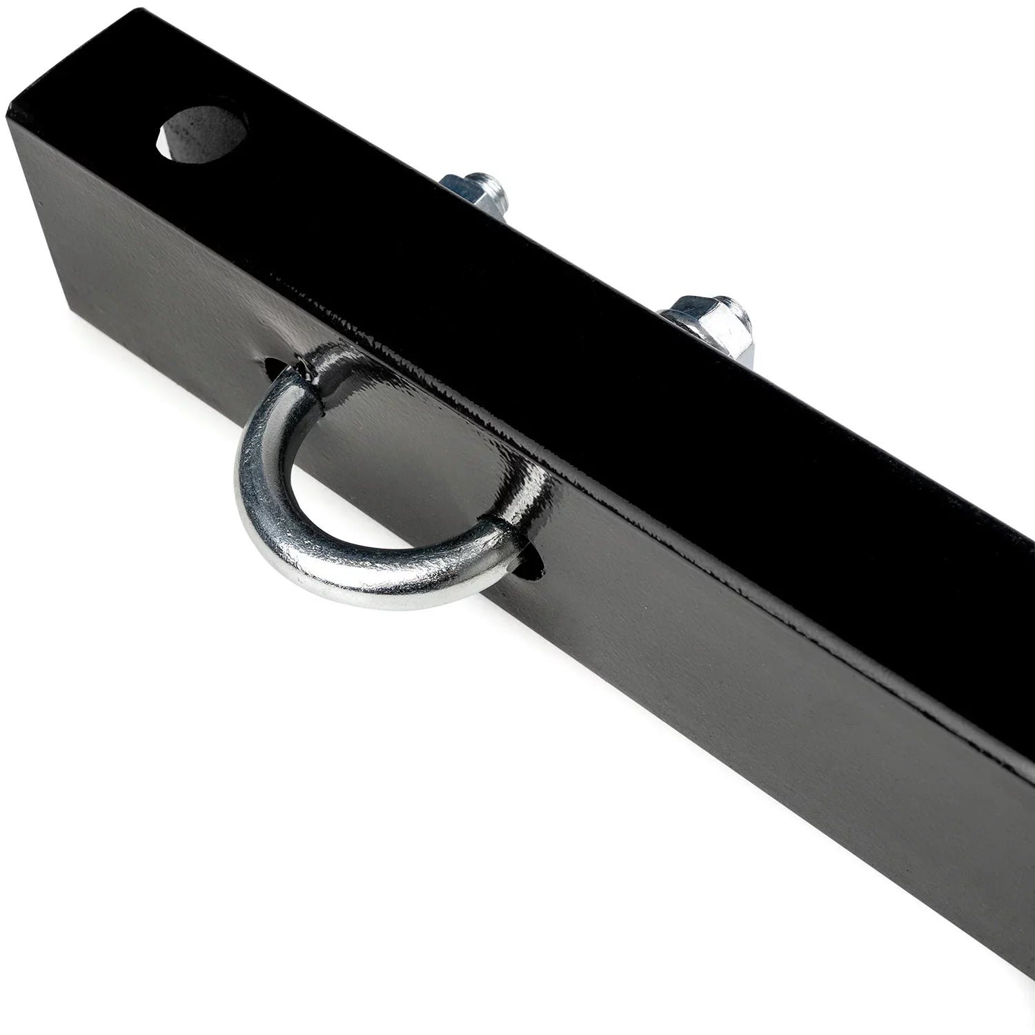 Biltek Adjustable Universal Tow Bar with 2x Sizeafety Chains for 2" Trailer Ball Hitch, 5000 lbs. Towing Capacity