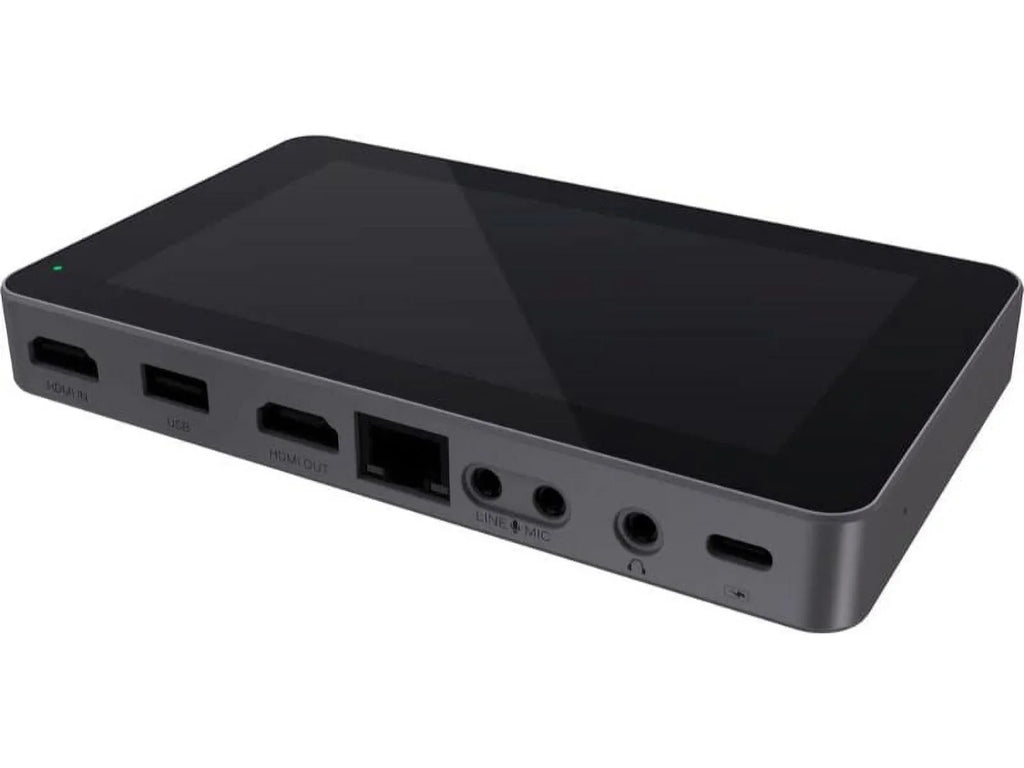 YOLOLIV YOLOBOXMINI YoloBox Mini Ultra-Portable All-in-One Sizemart Live Sizetreaming Encoder/Monitor Bundle with 128GB Extreme PRO Memory Card and Pearstone 6' HDMI Cable