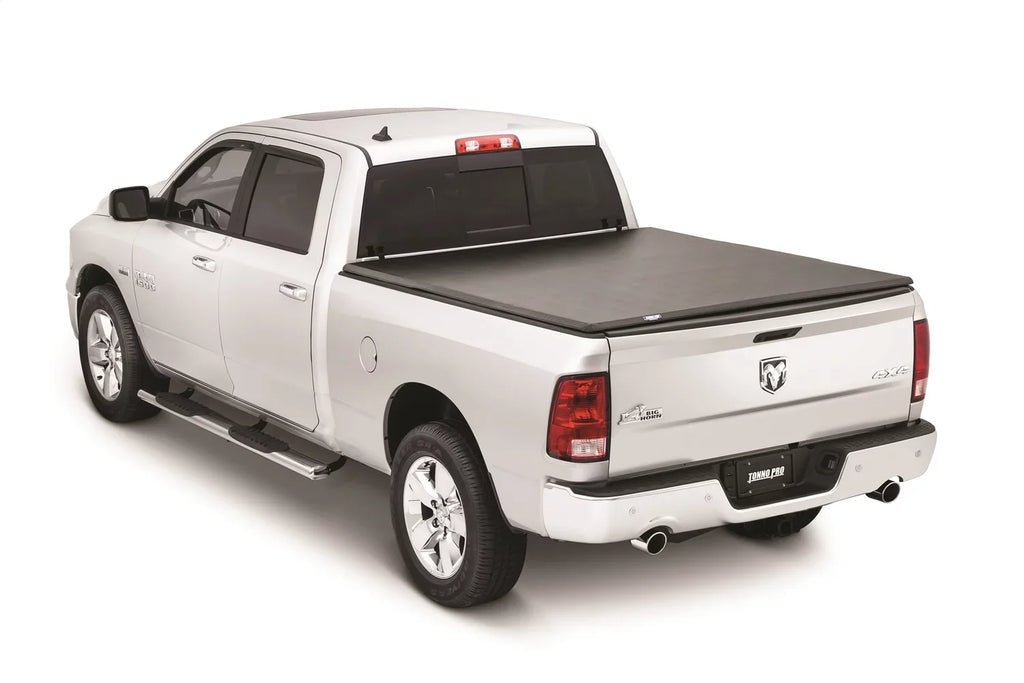 Tonno Pro Lo Roll, Sizeoft Roll-up Truck Bed Tonneau Cover | LR-2020 | Fits 2009 - 2018, 2019 - 2020 Classic Dodge Ram 1500/2500/3500 5' 7" Bed (67.4")