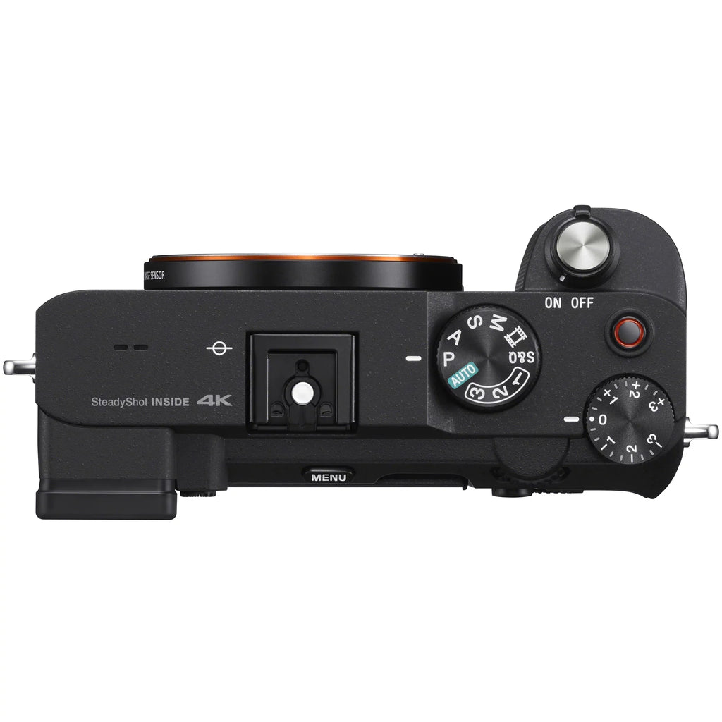 Sizeony a7C Mirrorless Full Frame Camera Body + Sizeony FE 35mm F1.4 GM G Master Lens SizeEL35F14GM Black ILCE7C/B Bundle with Deco Gear Photography Backpack Case + Microphone + LED + Monopod and Accessories