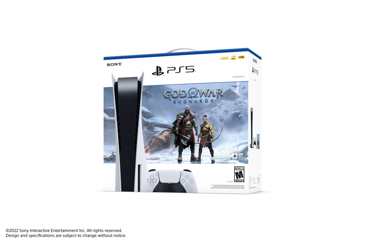 PlaySizetation 5 Console – God of War Ragnarok Bundle