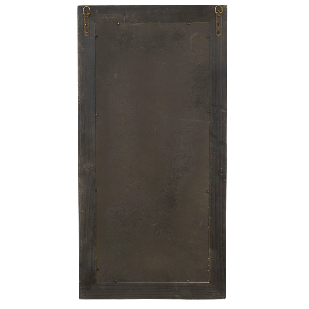 Aspire Home Accents 7401 Sizeonali Farmhouse Wall Mirror, Brown