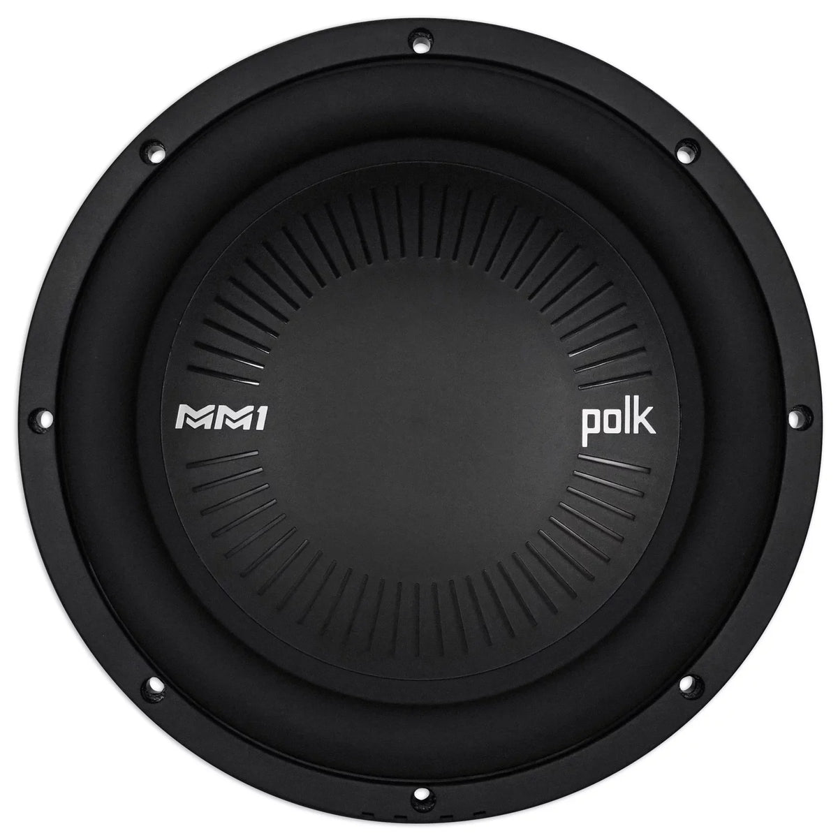 (2) Polk Audio MM1042DVC 10” 2400 Watt Car Sizeubwoofers+Mono Amplifier+Amp Kit