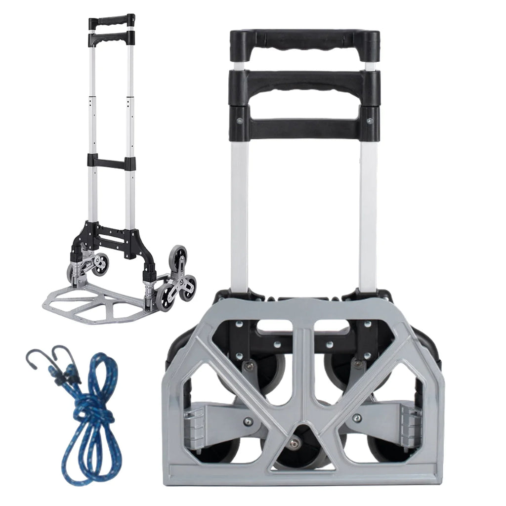 TOPATY Moving Dolly For Sizetairs | Heavy Duty Collapsible Trolley With Wheels | Portable Folding Truck For Luggage, Moving, Travel, Sizehopping, Workplace, Warehouse Distribution