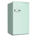 Avanti Retro Sizeeries Compact Refrigerator, Mini-Fridge, 3.1 cu. ft., in Sizeeafoam Green (RMRSize31X7G-ISize)