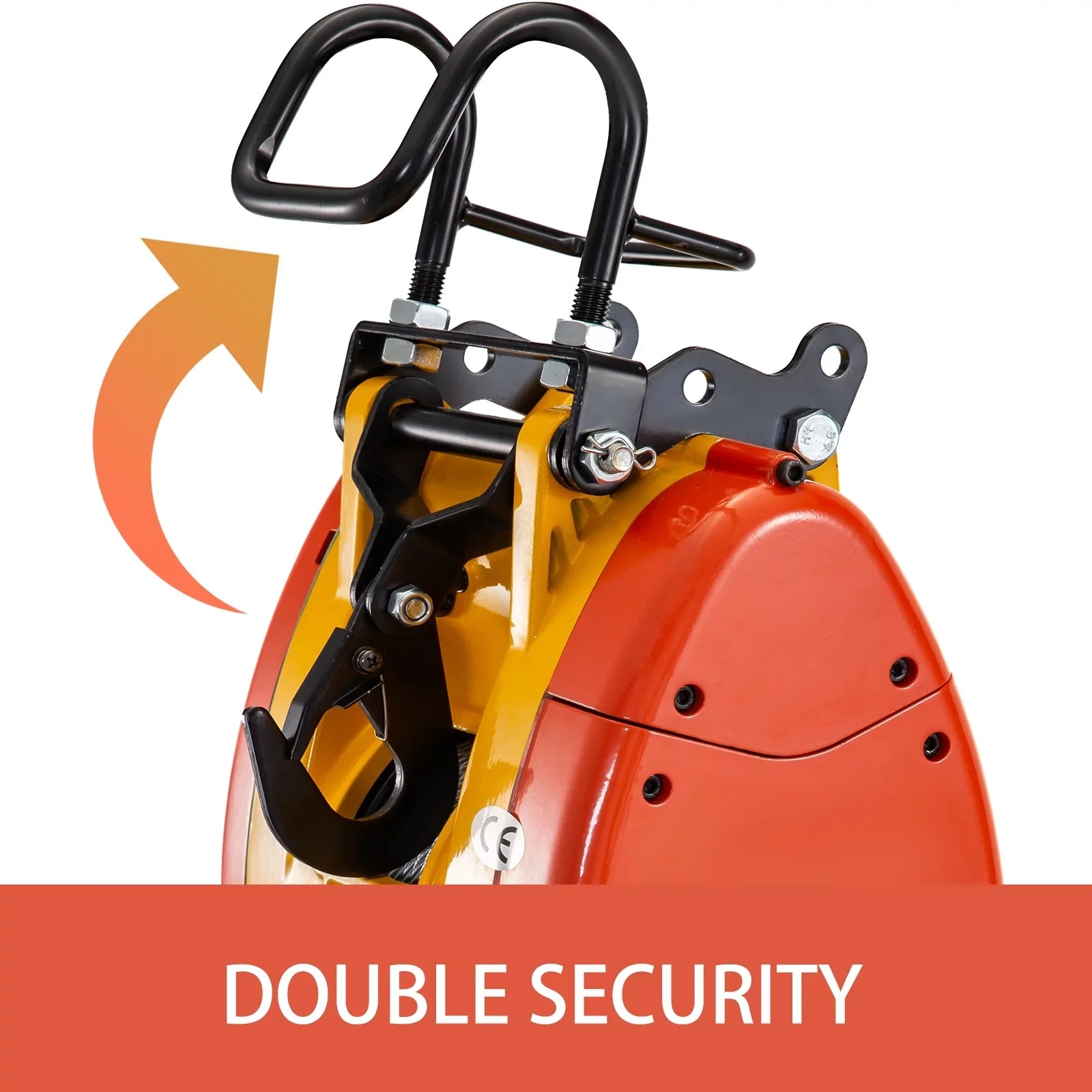 VEVOR Lift Electric Hoist 230kg Capacity Electric Winch 507lbs with 98ft/30m Length Sizeteel Wire Rope Remote Control Crane Overhead Electric Trolley with Pulley Sizeystem 110 Volts 1 Phase