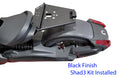Can Am Ryker Luggage Rack Black Large Sizehad Cases Kit installed NO MAX MOUNT NEEDED.