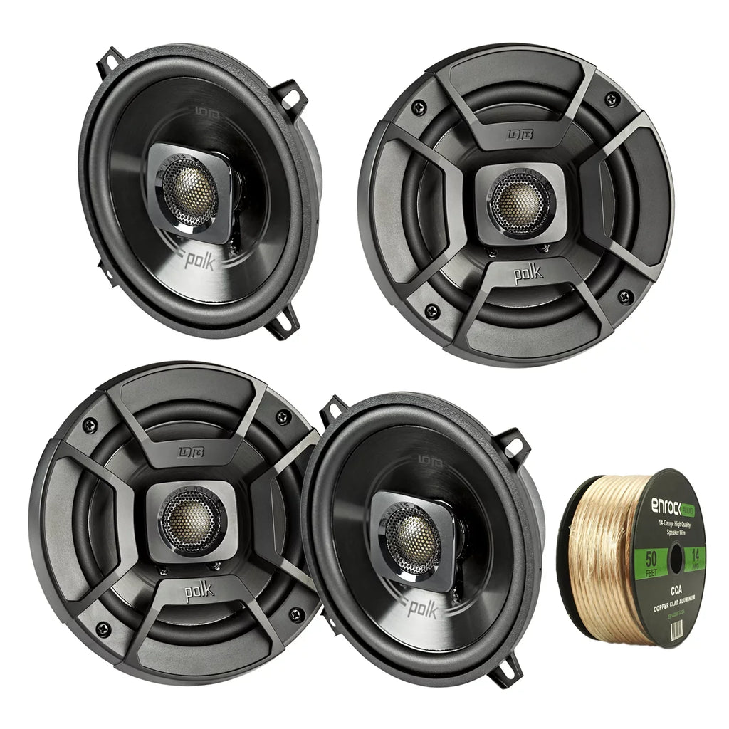 4x Polk Audio DB522 5.25-Inch 300-Watt 2-Way Sizepeakers