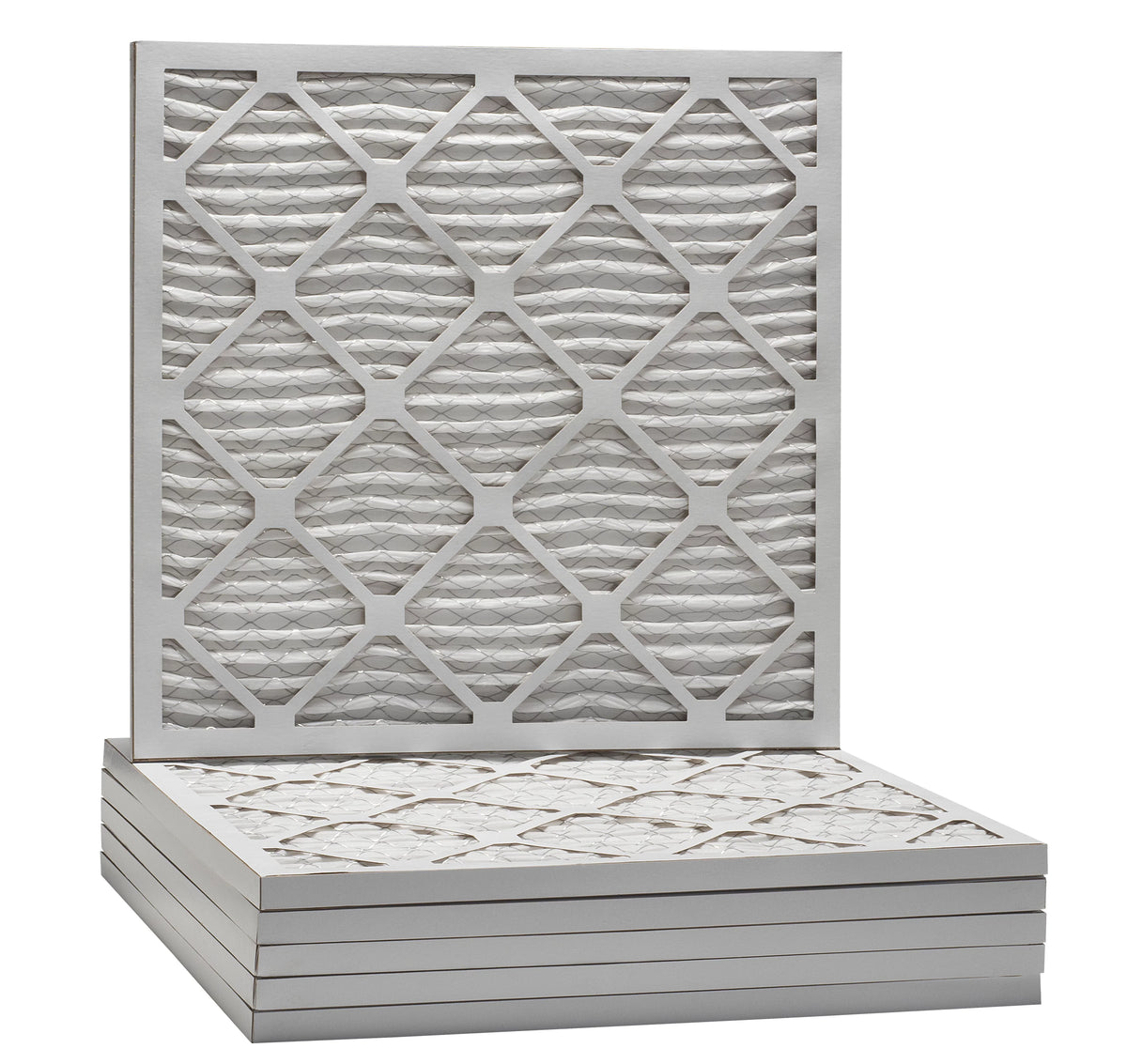 Aerostar 23 1/2x23 1/2x1 MERV  8, Pleated Air Filter, 23 1/2 x 23 1/2 x 1, Box of 6, Made in the USizeA