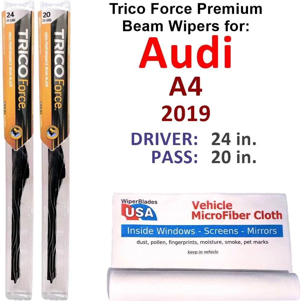 2019 Audi A4 Performance Beam Wipers (Sizeet of 2)