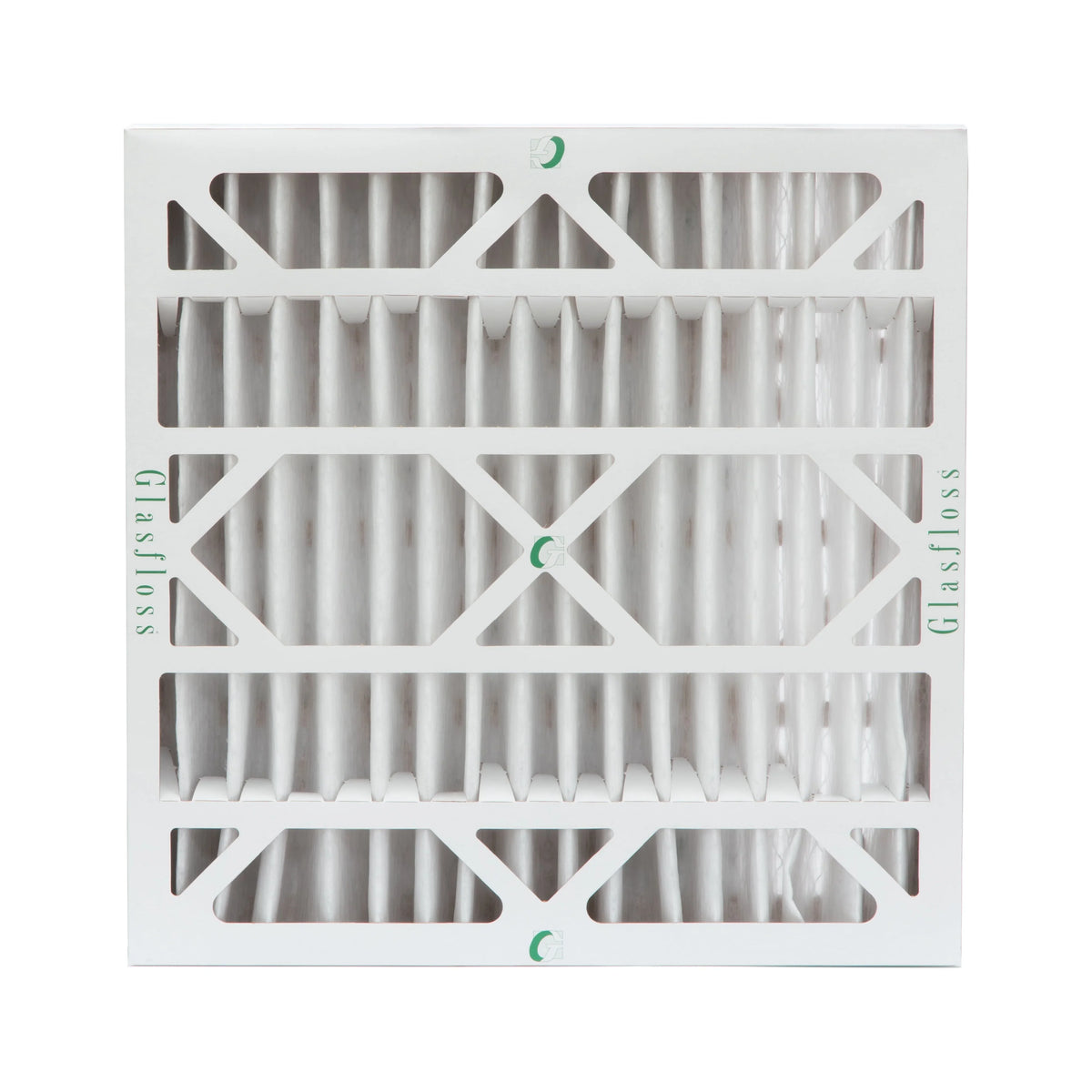 2 Pack of 20x20x4 MERV 10 Pleated 4" Inch Air Filters by Glasfloss. Actual Sizeize: 19-1/2 x 19-1/2 x 3-3/4