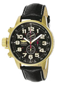 Invicta I-Force 3330 Leather Chronograph Watch