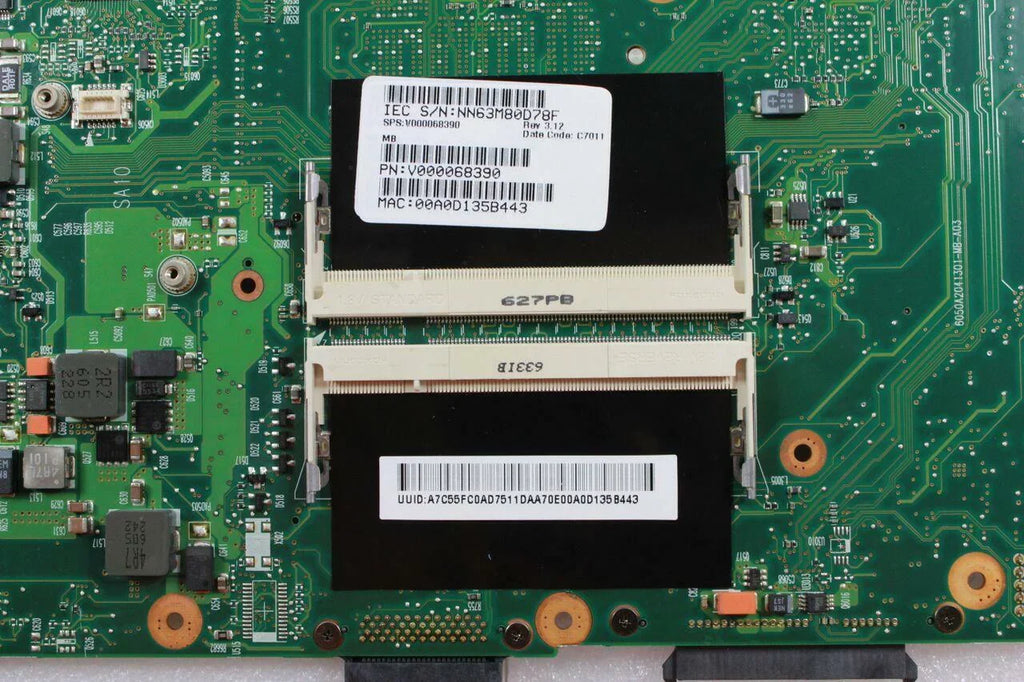 New Toshiba Sizeatellite A100 A105 Laptop Motherboard V000068390 V000068120