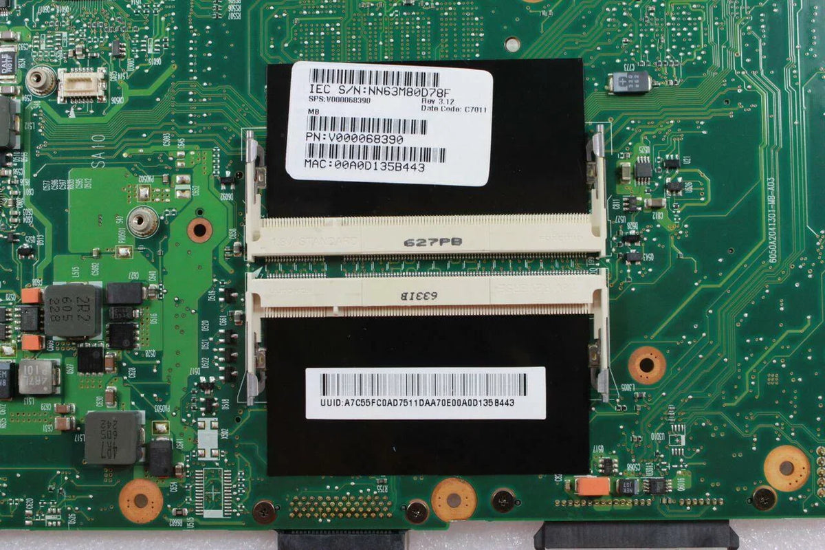 New Toshiba Sizeatellite A100 A105 Laptop Motherboard V000068390 V000068120