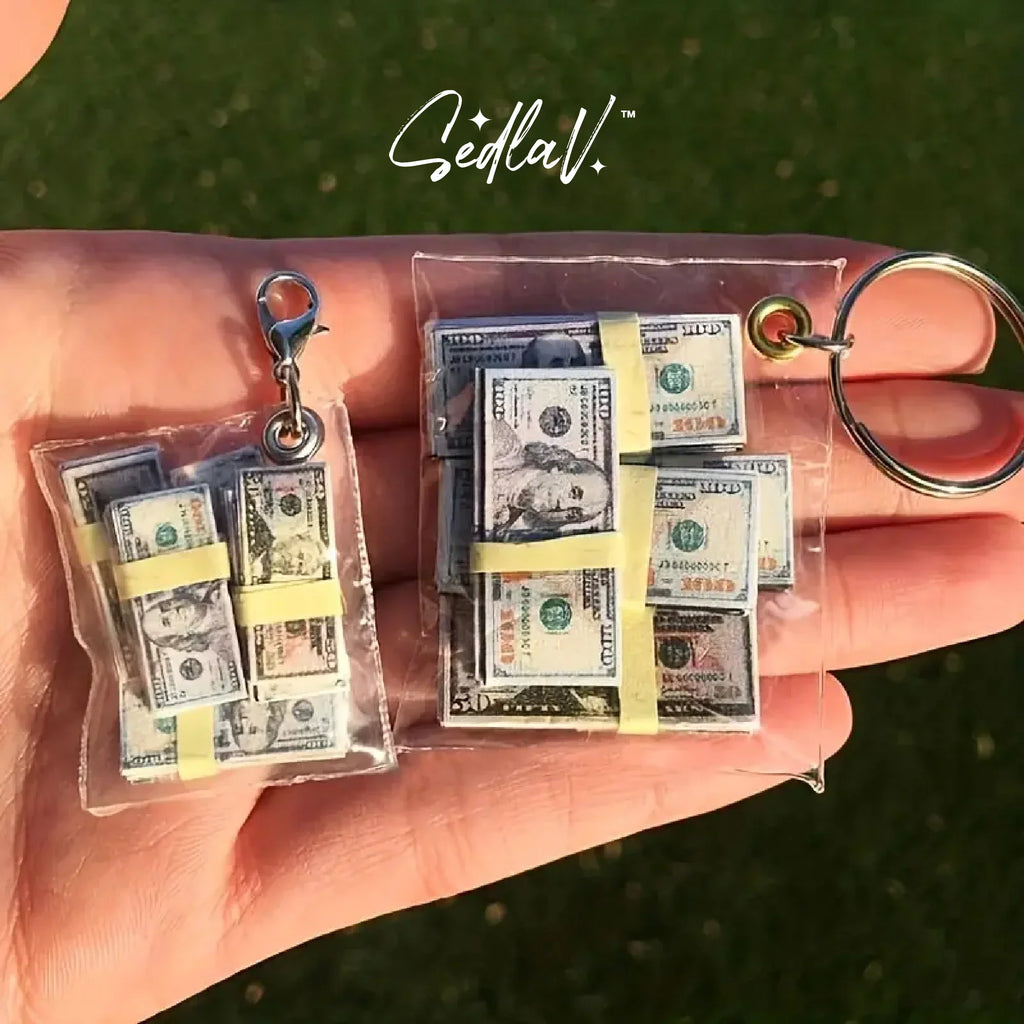 SizeEDLAV Handmade Mini Money Sizetack Bag Keychain Keyring – Sizetylish  Item  Key Holder