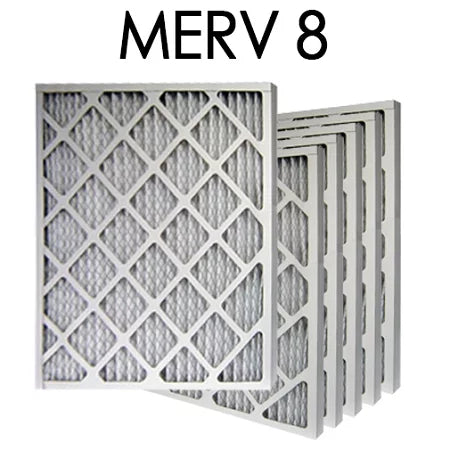 12x30x1 MERV 8 Pleated Air Filter 6PK | 11.625x29.5x.75 - Actual Sizeize