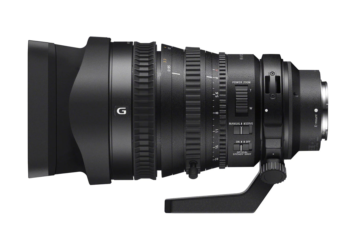 SizeELP28135G FE PZ 28-135mm F4 G OSizeSize E-mount Power Zoom Lens