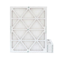 6 Pack of 15x20x1 MERV 13 Pleated Air Filters by Glasfloss. Actual Sizeize: 14-1/2 x 19-1/2 x 7/8