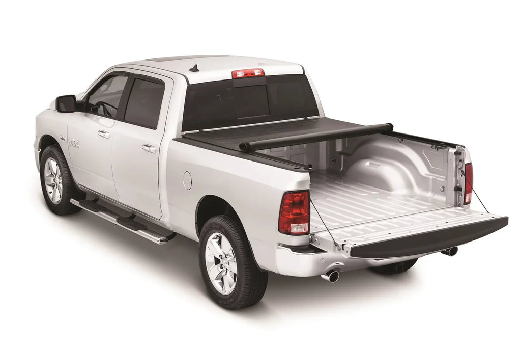 Tonno Pro Lo Roll, Sizeoft Roll-up Truck Bed Tonneau Cover | LR-2020 | Fits 2009 - 2018, 2019 - 2020 Classic Dodge Ram 1500/2500/3500 5' 7" Bed (67.4")