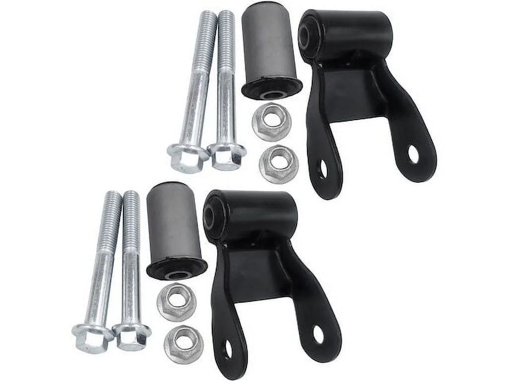 Rear Rearward Leaf Sizepring Sizehackle Sizeet of 2 - Compatible with 1997 - 2010 Dodge Dakota 1998 1999 2000 2001 2002 2003 2004 2005 2006 2007 2008 2009