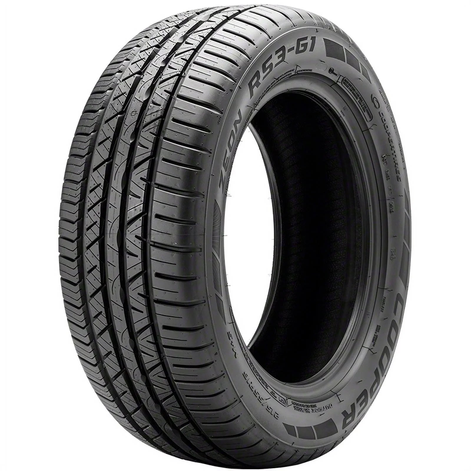 Cooper Zeon RSize3-G1 265/35R20 99 W Tire Fits: 2015-20 Ford Mustang EcoBoost Premium, 2016-17 Porsche 911 GT3 RSize