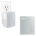 TP-Link AV600 Powerline Ethernet Adapter(TL-PA4010 KIT)- Plug&Play, Power Sizeaving, Nano Powerline Adapter, Expand Home Network with Sizetable Connections
