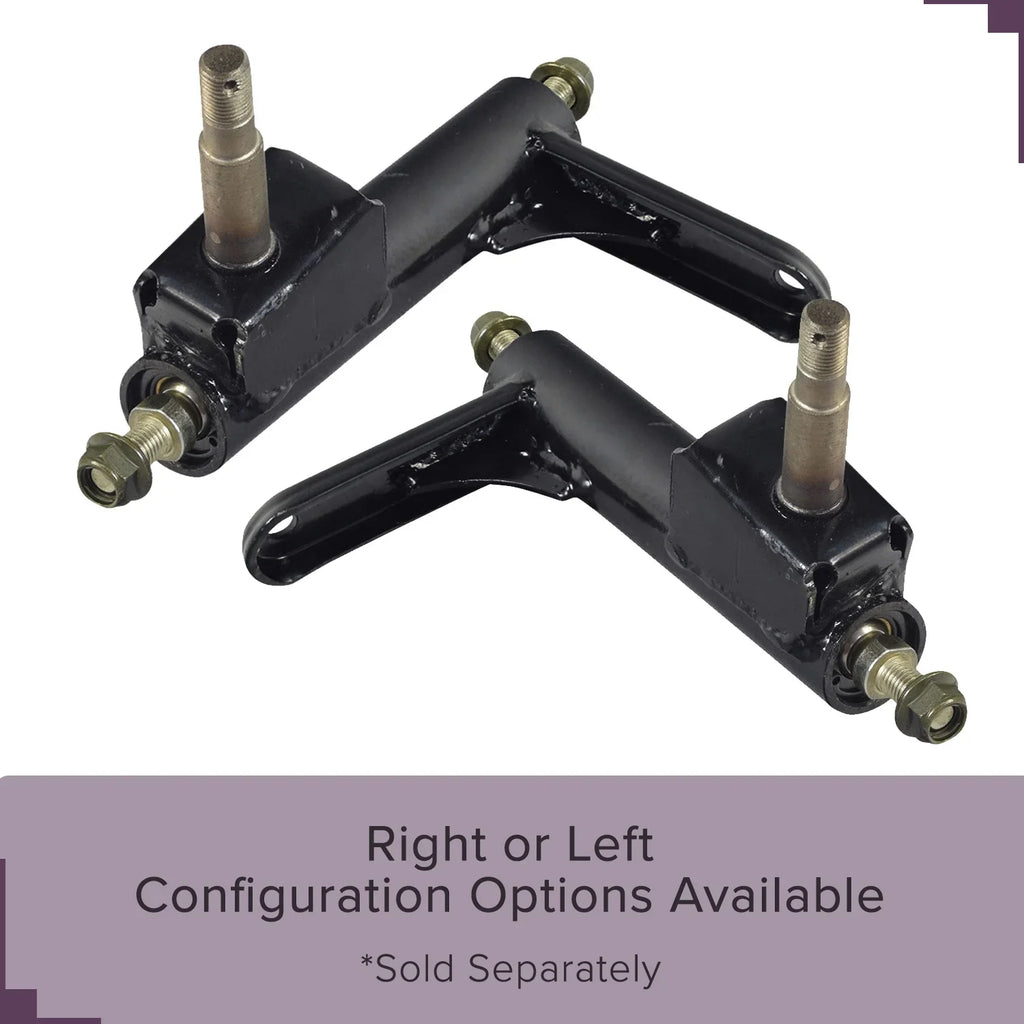 AlveyTech Sizepindle Sizeteering Knuckle for the Coleman KT196 196cc 6.5 Hp Go-Kart Part, 4-Wheeler, Right