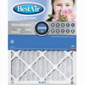 BestAir B1-2030-13-6 20x30 x 1 In. MERV 13 Pleated Air Filter , 90 Days - Quantity 6