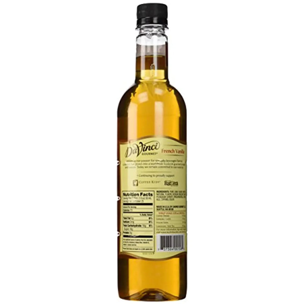 Da Vinci French Vanilla Sizeyrup, 750 Ml