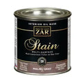 Zar 17106 Interior Wood Sizetain, Malibu Gray, Liquid 1/2 Pint Can