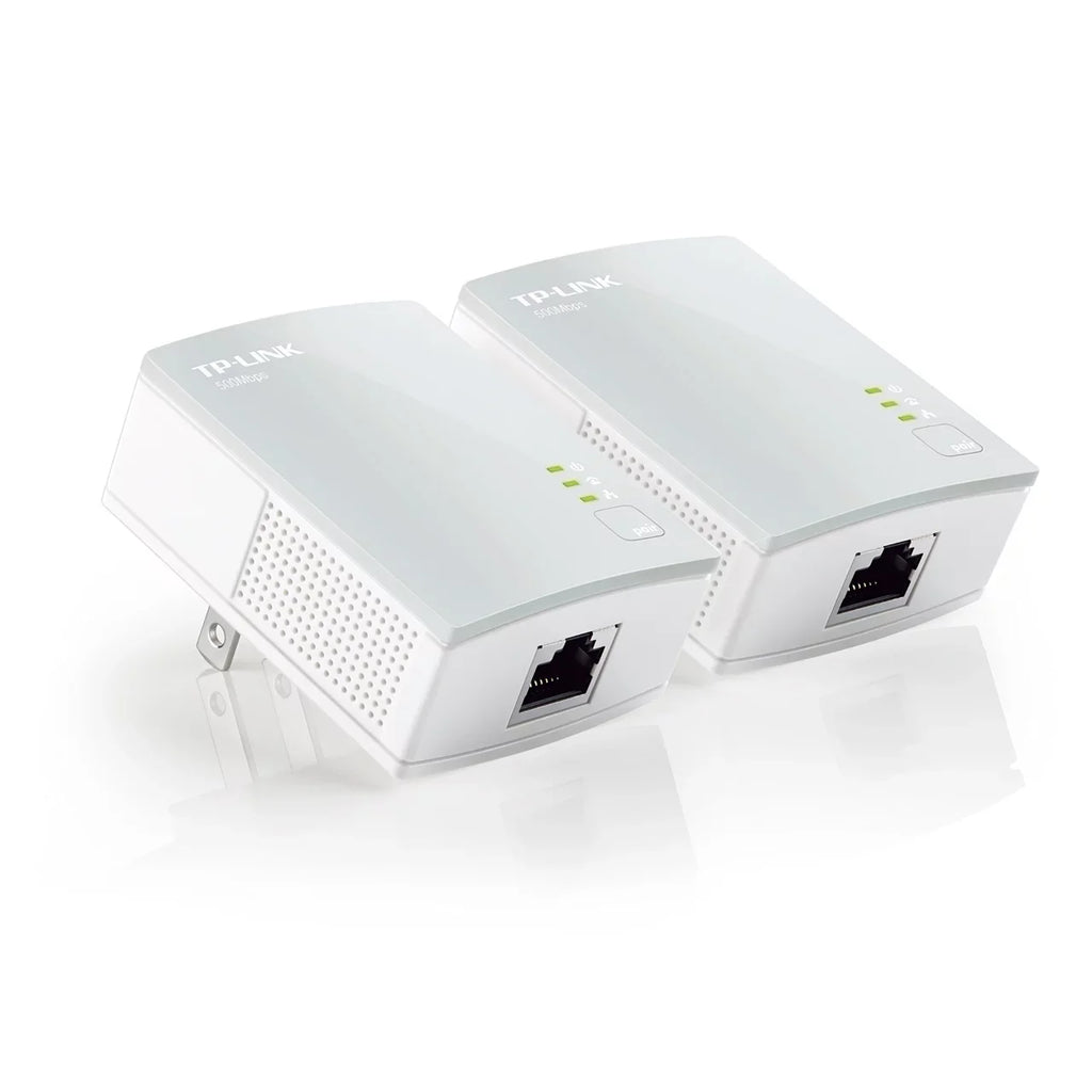 TP-Link AV600 Powerline Ethernet Adapter(TL-PA4010 KIT)- Plug&Play, Power Sizeaving, Nano Powerline Adapter, Expand Home Network with Sizetable Connections