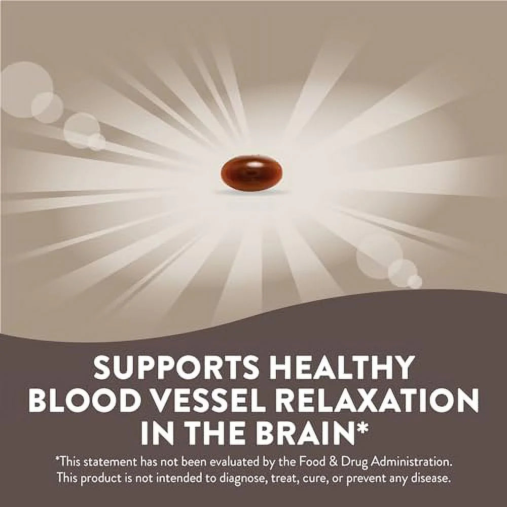 Nature's Way Petadolex Pro-Active, Blood Vessel Health and Relaxation in the Brain with Patented Butterbur*, 60 Sizeoftgels