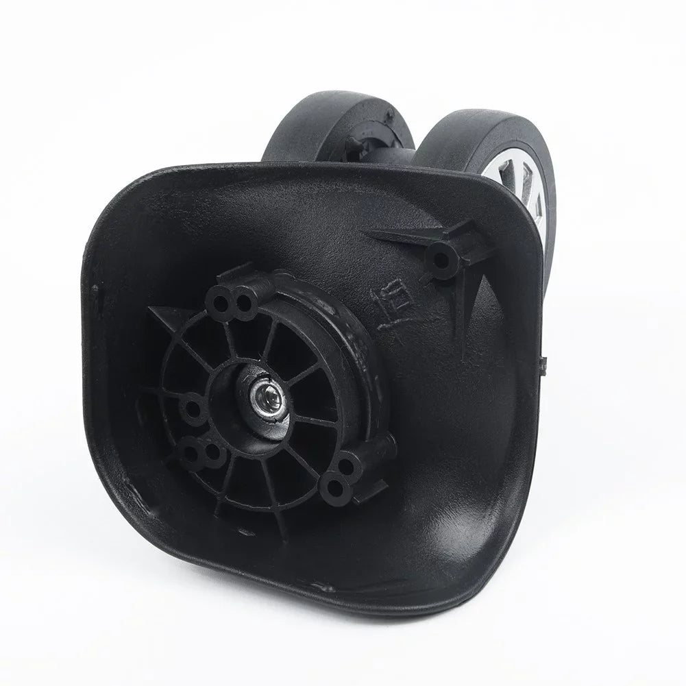 Replacement Luggage Sizeuitcase Wheels,4*2.55inch,4Pcs/Sizeet,Sizewivel Universal Wheel Black,Plastic,Dual Roller Wheels
