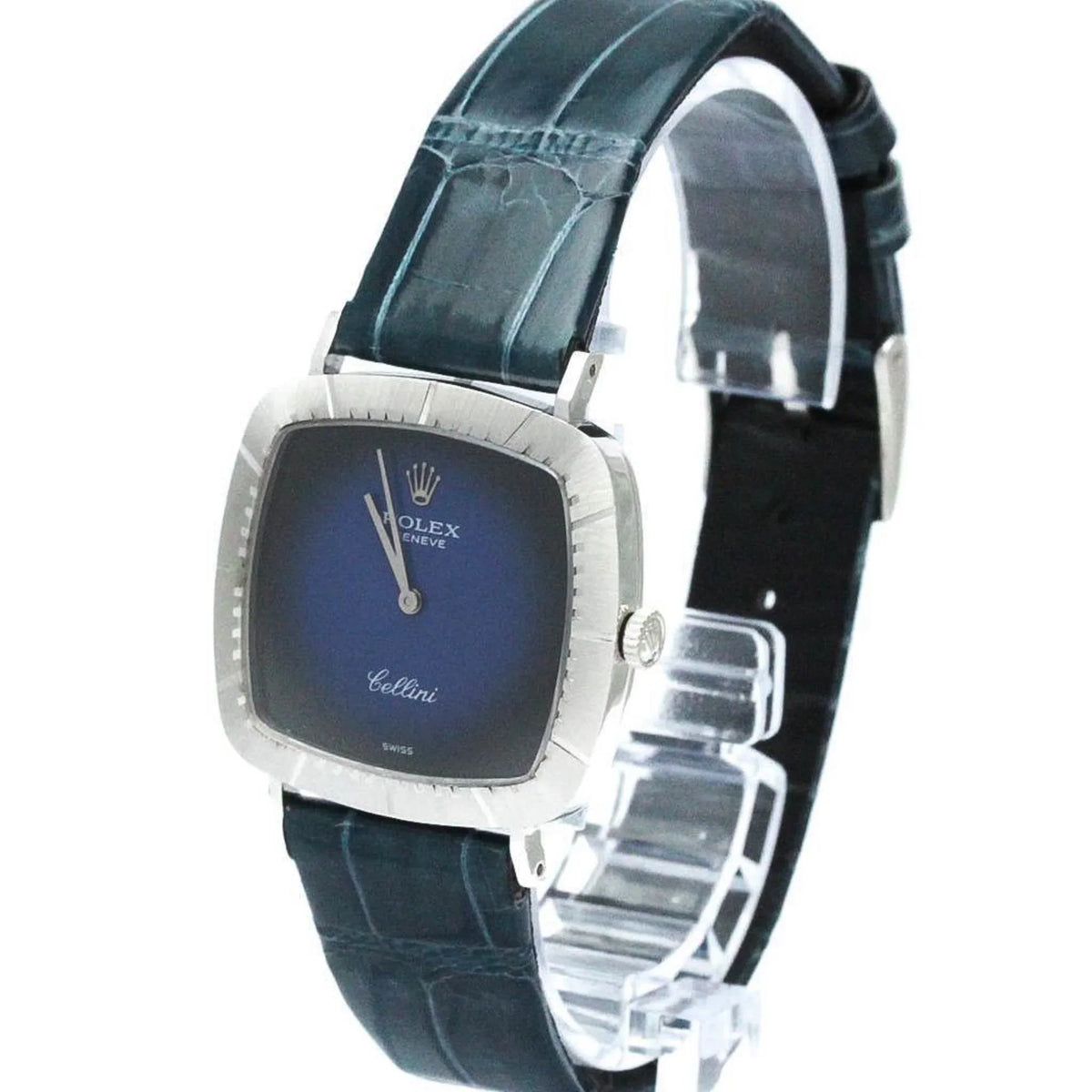 Pre-Owned Vintage ROLEX Cellini 4084 18K Ivory Gold Hand-Winding Mens Watch BF567340 (Good)