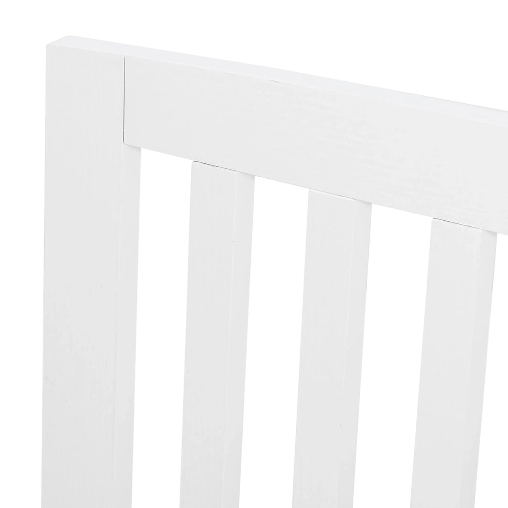 ZENY 4 Panels Foldable Pet Gate Entryway Dog Fence MDF Frame with 8 Protectors, Ivory