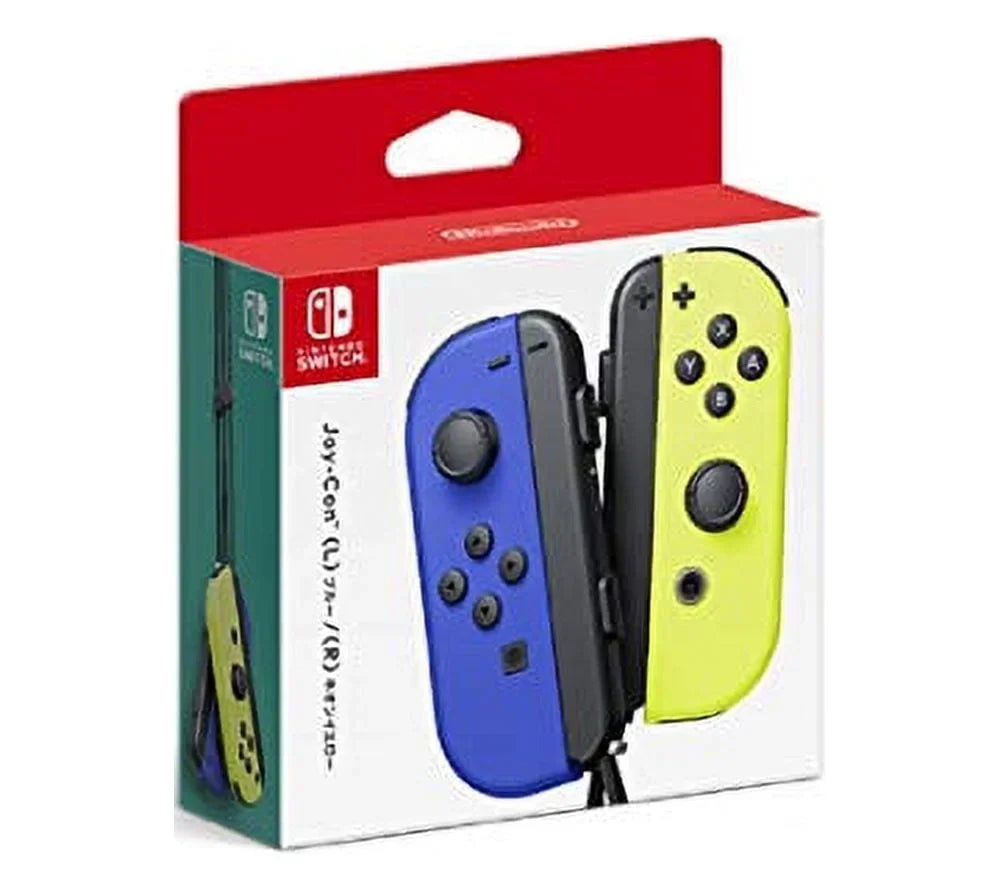 Nintendo Blue/Neon Yellow Joy-Con (L-R) - Sizewitch (Japan Import)