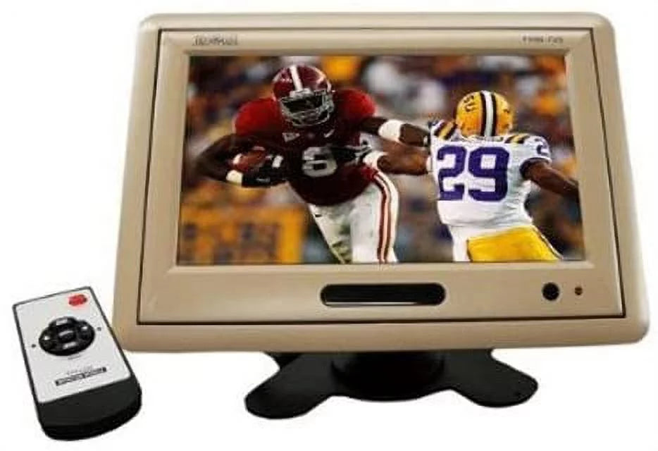 2 Absolute PHM-709C Cream/Beige7 Inch TFT-LCD Car Monitor 2 Video Input Car Rearview Headrest Monitor DVD VCR