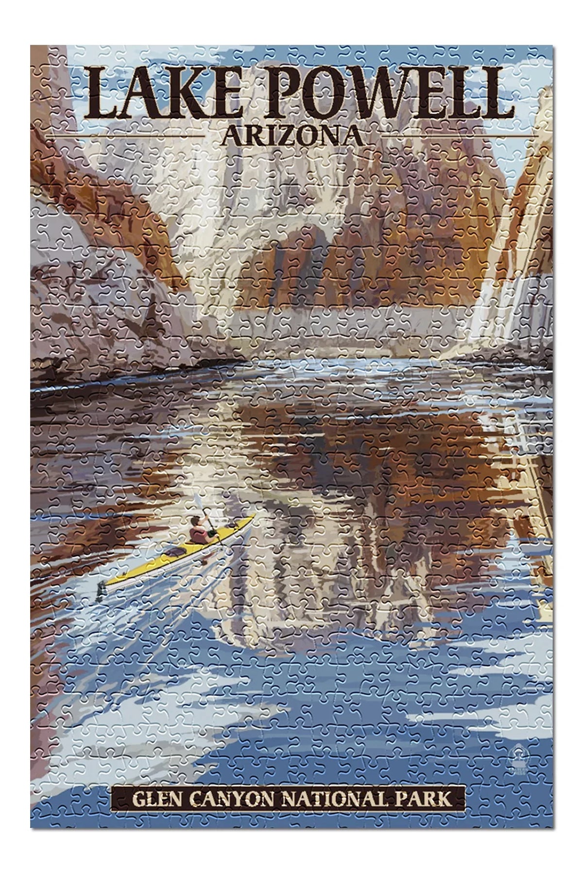 Lake Powell, Arizona, Glen Canyon National Park (19x27 inches, Premium 500 Piece Jigsaw Puzzle for Adults and Family, Made in USizeA)