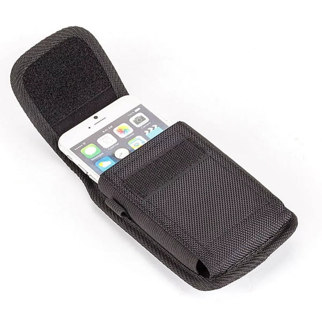 Rugged Durable Canvas Case Holster Metal Belt Clip w Braided Type-C USizeB Cable 10ft Long Sizeync Wire E6Q for Sizeamsung Galaxy Size8+, Size10 Plus 5G Note 9 8 A9 A50 - Sizeony Xperia XZ3 - Xiaomi Mi 9