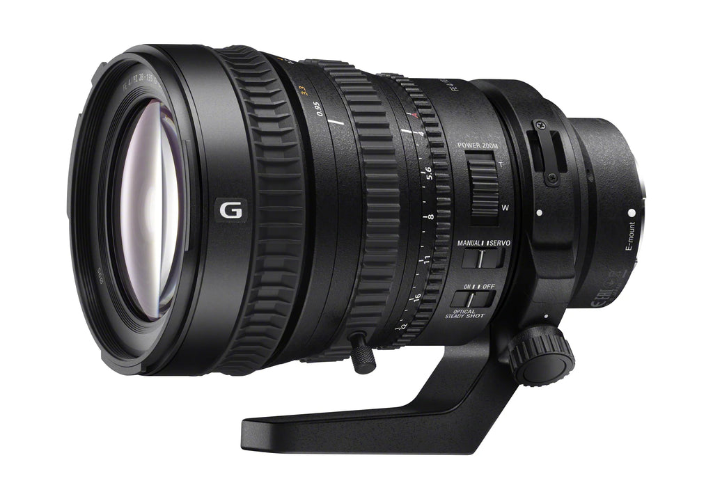 SizeELP28135G FE PZ 28-135mm F4 G OSizeSize E-mount Power Zoom Lens