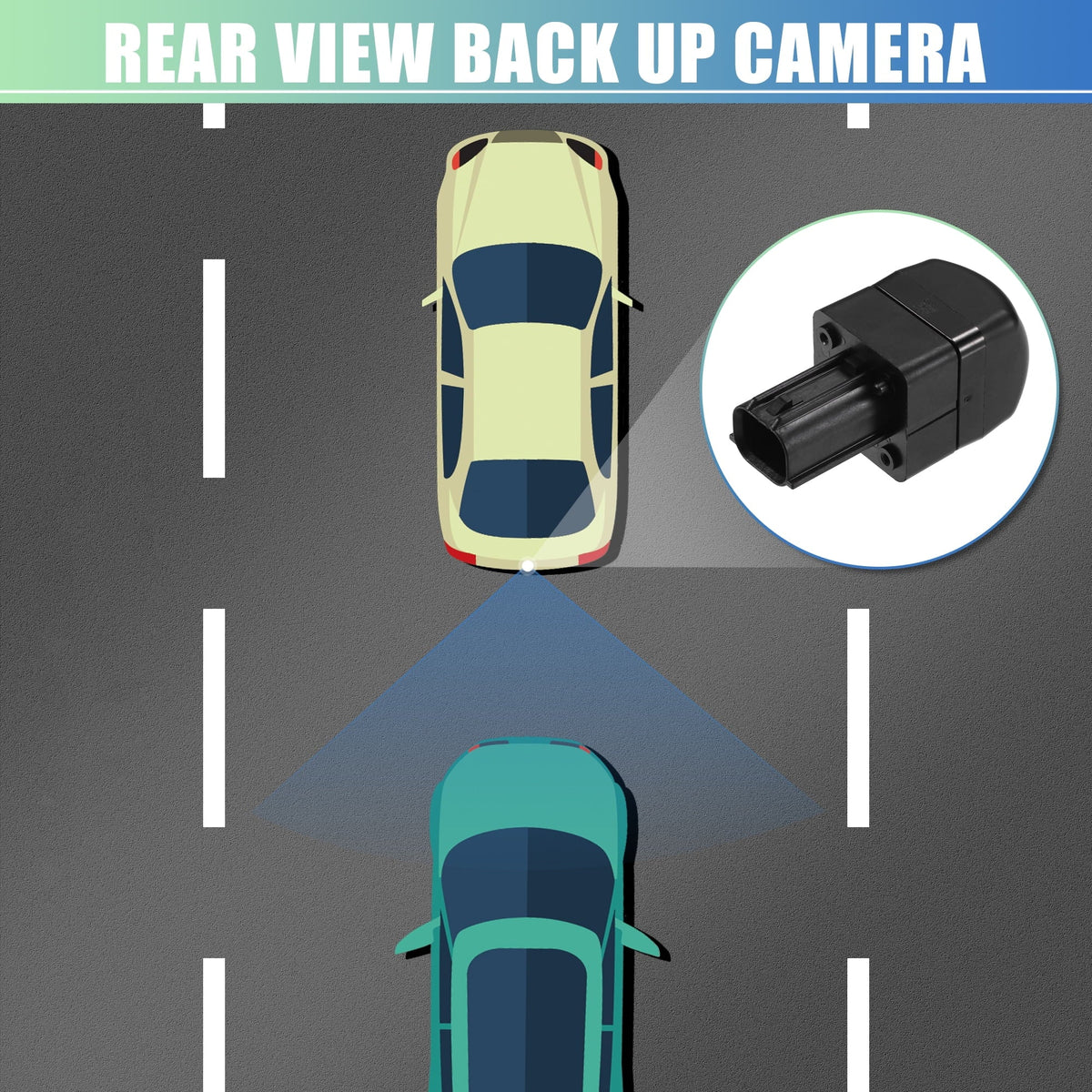 1pcs Rear View Back Up Camera Rear Park Assist Reverse Camera for Lexus ESize 350 2020-2021
