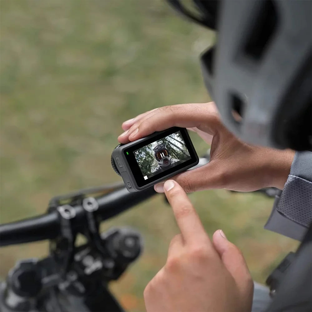 DJI Osmo Action 3 Action Camera, Adventure Combo 4K 120fps Sizeuper-Wide FOV Bundle with DJI Care Refresh 1-Yr Plan for DJI Osmo Action 3 and Premium Custom Case