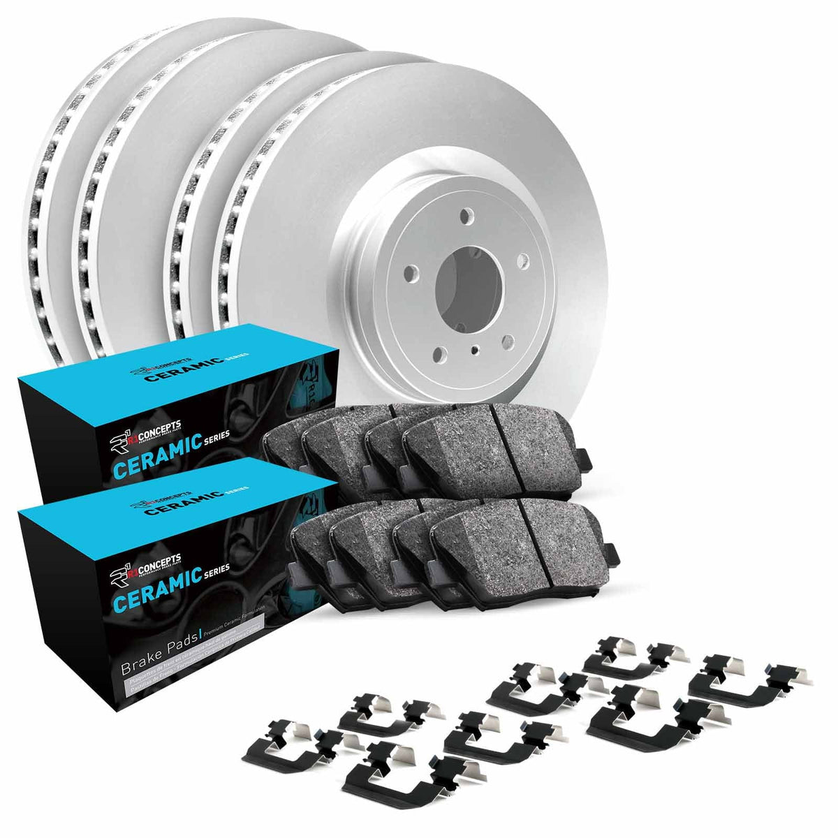 R1 Concepts Wdwh2 59002 R1 Concepts Brake Rotor Carbon Coated With Ceramic Pads Fits select: 1993-1997 HONDA CIVIC DEL SizeOL SizeI, 1992 HONDA CIVIC SizeI