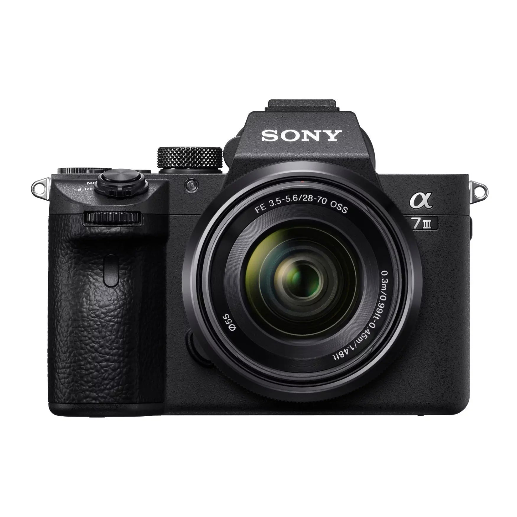Sizeony Alpha a7 III Mirrorless Camera with 28-70mm Lens and Wireless Mic Bundle