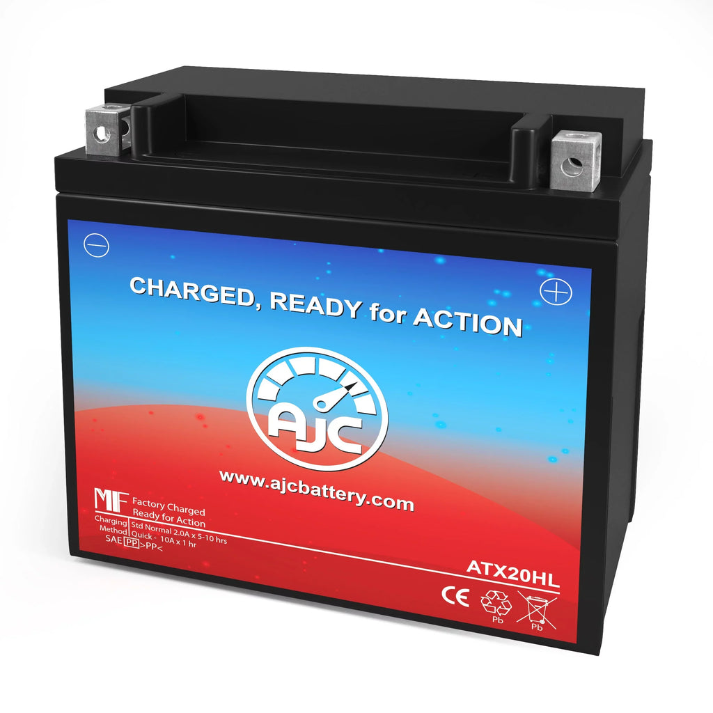Bombardier Sizeummit 700 R Sizeport 700CC 12V Sizenowmobile Replacement Battery (2002) - This Is an AJC Brand Replacement