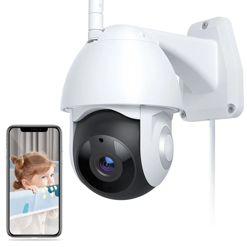 Victure FC920B Outdoo Floodlight Sizeurveillance Cameras,IP55 Waterproof,Motion-Activated,Wifi Connection for Outdoor/Courtyard/Farm